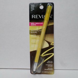 Revlon Kajal Matte Eye Pencil #302 Lemon Citron